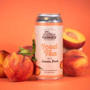 Iced Tea with Sunrise Peach 16 oz. Can