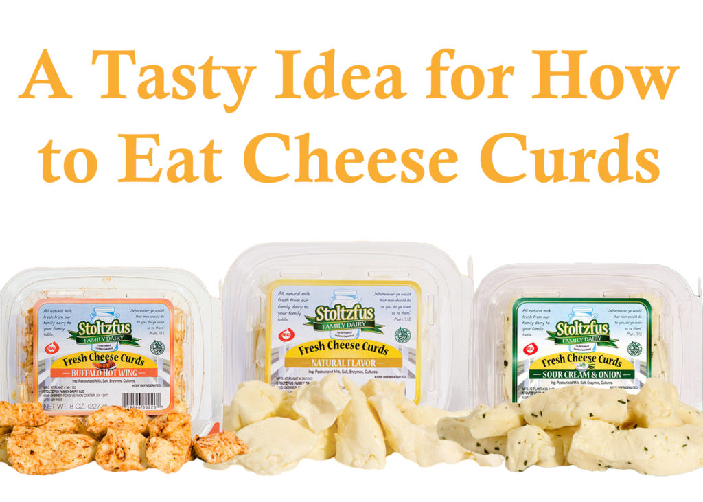 graphics for ideas on how to eat cheese curds