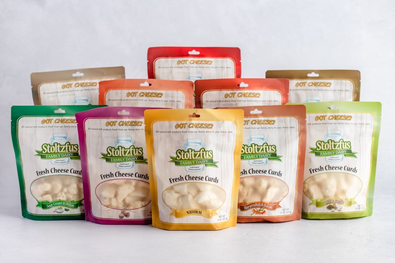 All Cheese Curd Flavors 11 Large