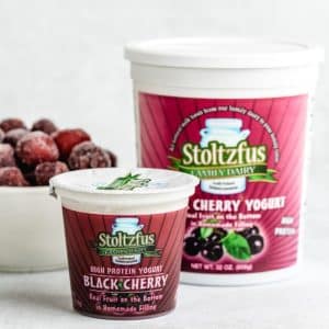 Black Cherry Yogurt 6 oz. Cup