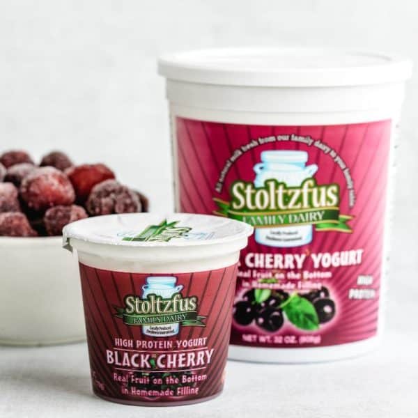 Black Cherry Yogurt 6 oz. Cup