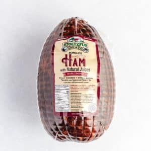 Boneless Double Smoked Whole Muscle Ham 6-8 lb. Unit