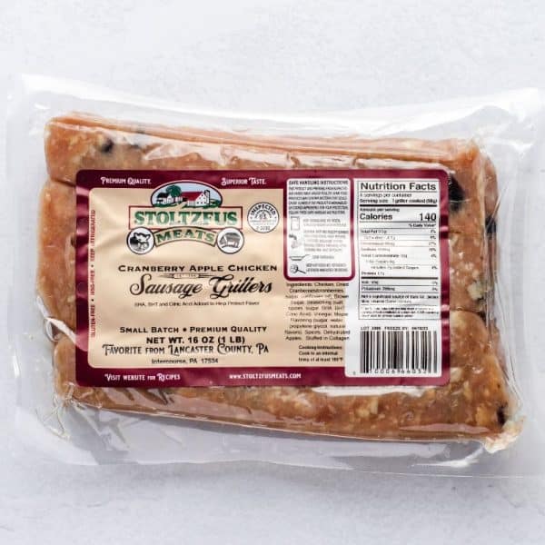 Cranberry Apple Chicken Grillers 1 lb. Pack