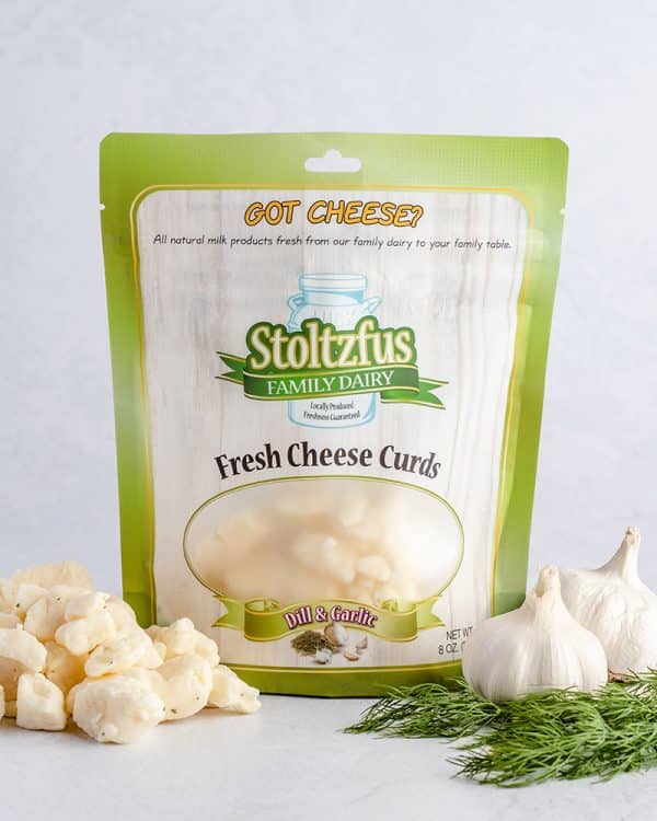 Dill & Garlic Cheese Curds 1