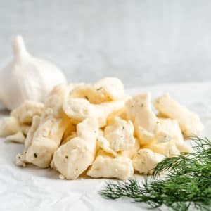 Dill & Garlic Cheese Curds 5 lb. Bag