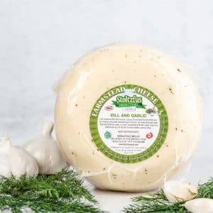 Dill & Garlic Farmstead Cheese 2 lb. Wheel