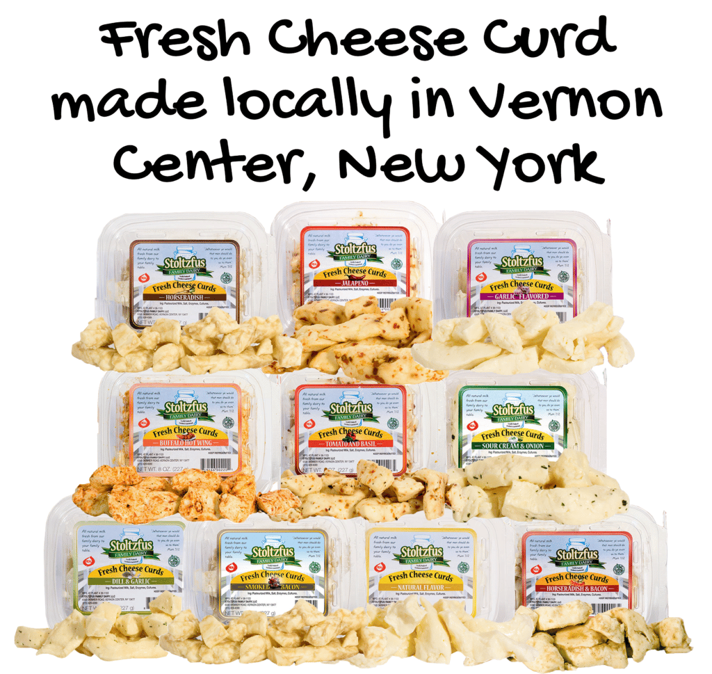 Fresh Cheese Curd Variety Advertisement