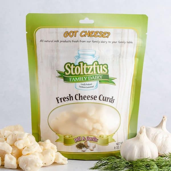 Dill & Garlic Cheese Curds 8 oz. Bag