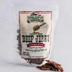 Honey BBQ (Tender Bite) Beef Jerky 3 oz. Pack