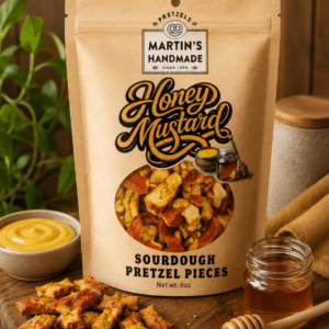 Honey Mustard Flavored Pretzels 6 oz. Pack