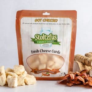 Horseradish & Bacon Cheese Curds 8 oz. Bag