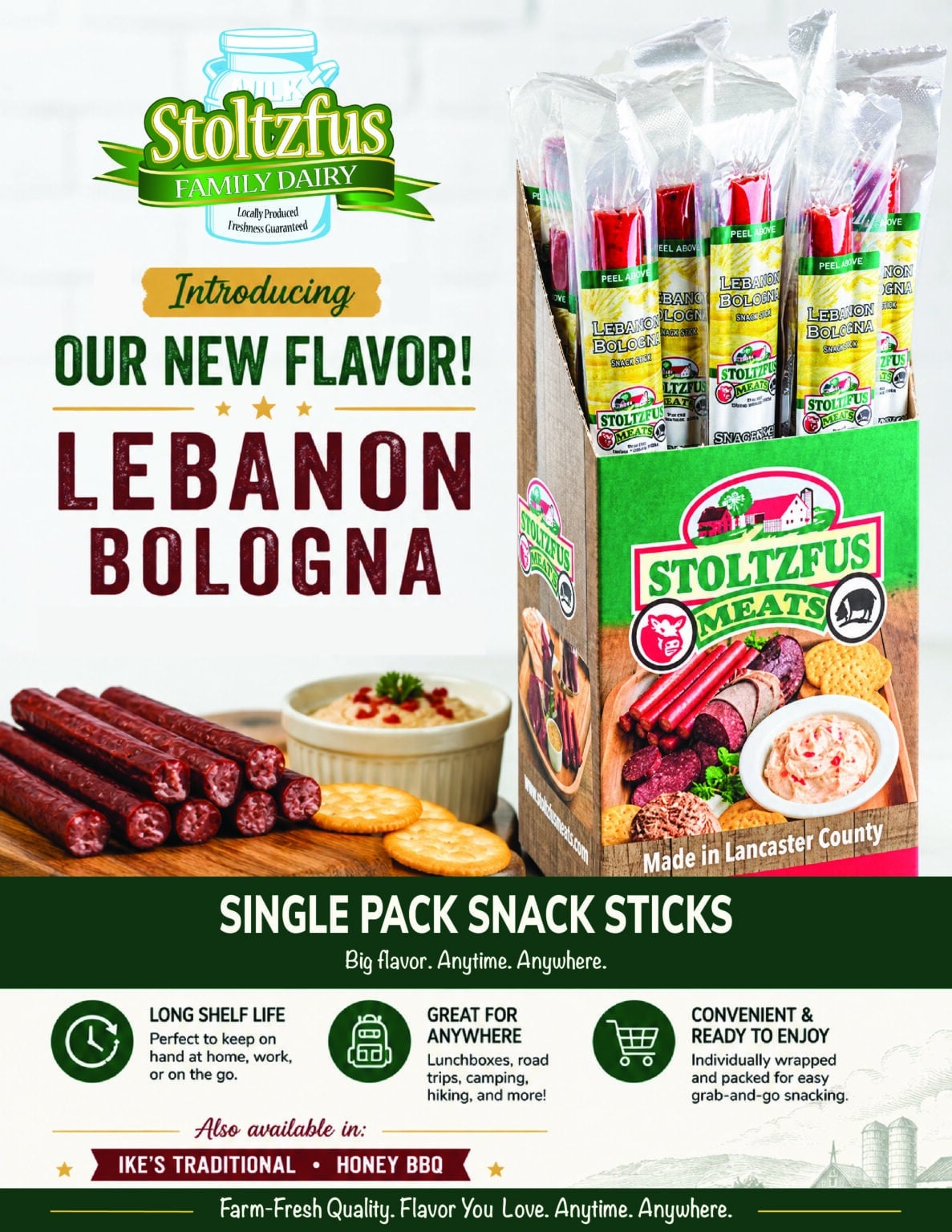 Introducing New Single Snack Sitck Flavor!