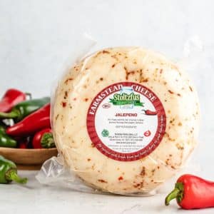 Jalapeno Farmstead Cheese 2 lb. Wheel