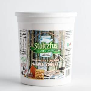 Maple Yogurt 32 oz. Container