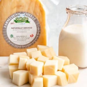 Naturally Smoked Farmstead Cheese 0.75 lb. Wedge