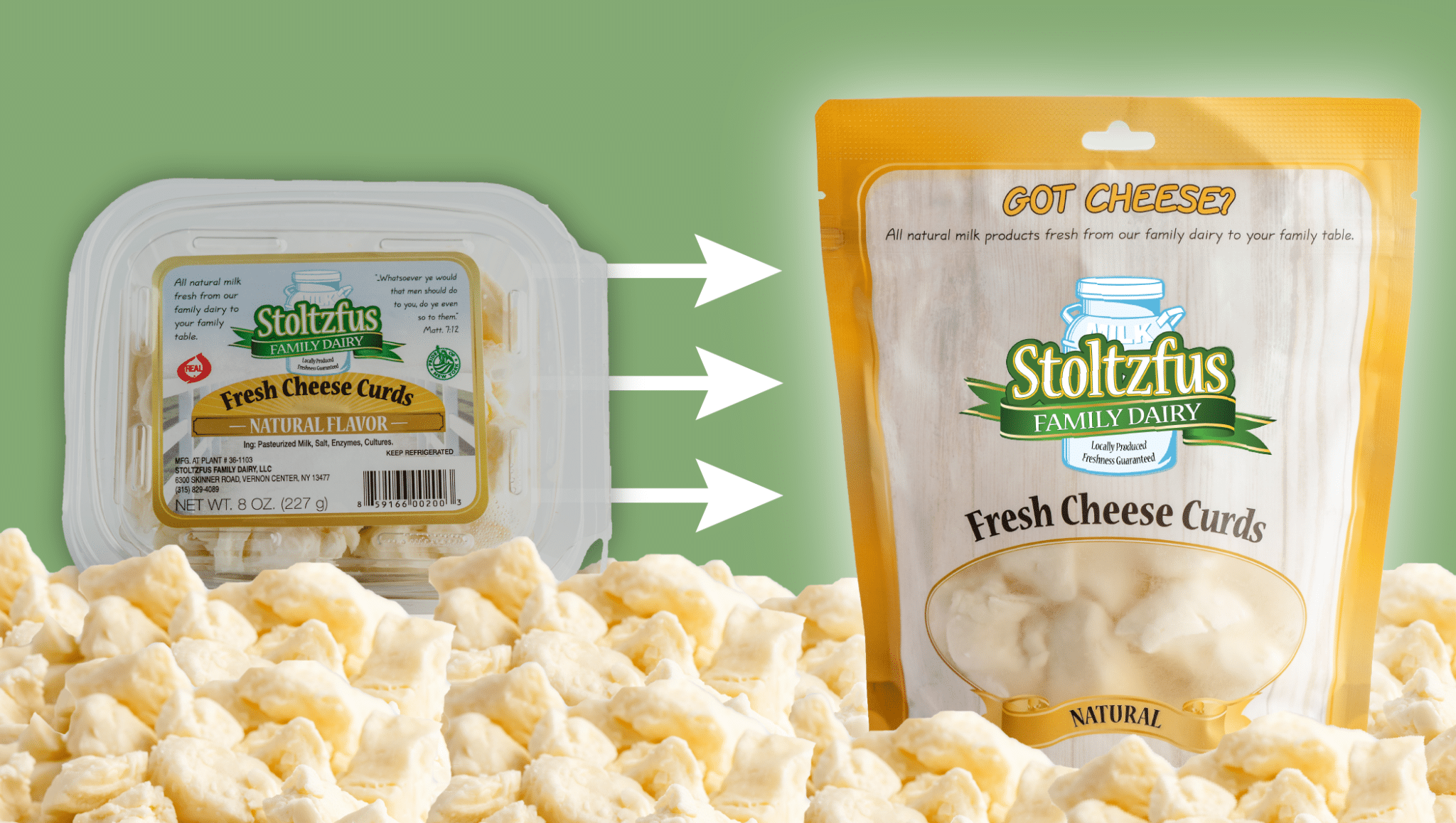 What is the Best Way to Package Cheese Curds? Stoltzfus Family Dairy