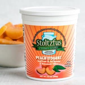 Peach Yogurt 6 oz. Cup