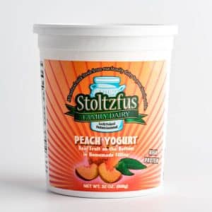 Peach Yogurt Quart - 3 Units