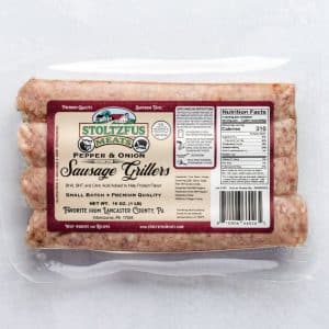 Pepper & Onion Pork Grillers 1 lb. Pack