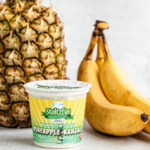 Pineapple Banana Yogurt 6 oz. Cup