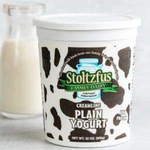 Plain Yogurt 32 oz. Container