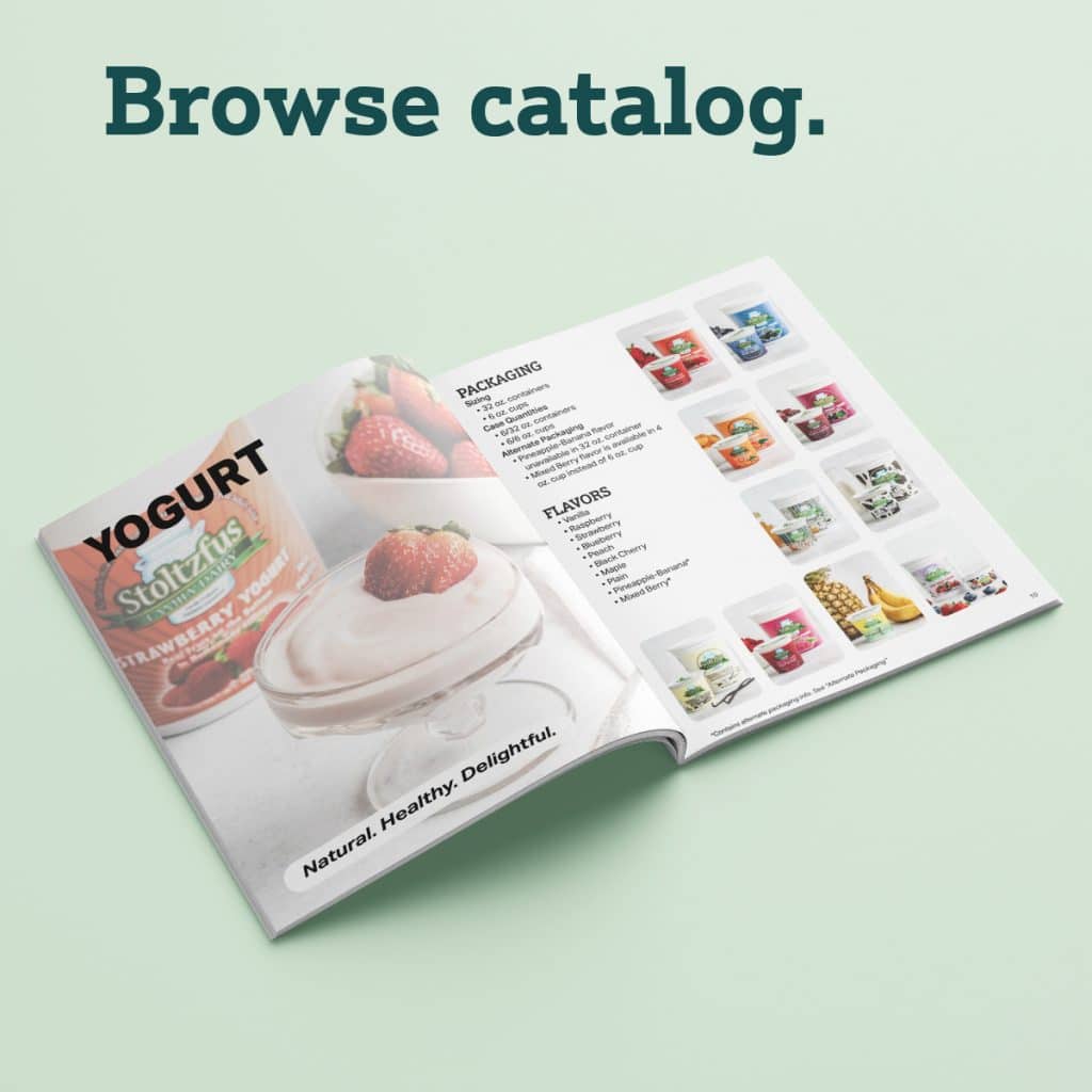 Product Catalog Stoltzfus Family Dairy