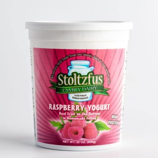 Raspberry Yogurt 32 oz. Container
