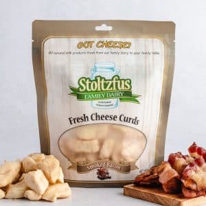 Smoked Bacon Cheese Curds 8 oz. Bag