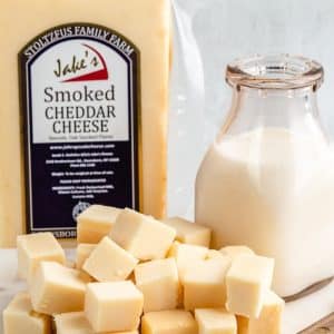 Smoked Cheddar Cheese 0.5 lb. Block