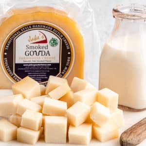 Smoked Gouda Cheese 0.5 lb. Wedge