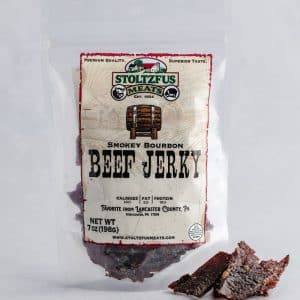 Smokey Bourbon Beef Jerky 3 oz. Pack