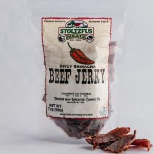 Spicy Sriracha Beef Jerky 3 oz. Pack