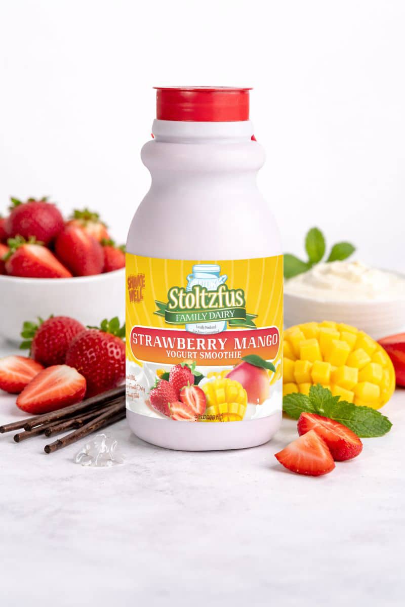 Strawberry Mango Background