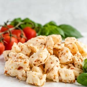Tomato & Basil Cheese Curds 5 lb. Bag