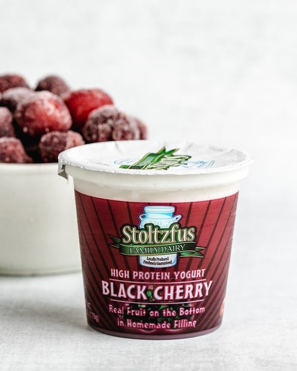 black cherry yogurt 6 oz.