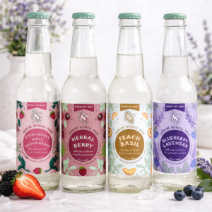 Assorted Botanicals Craft Soda 12oz Bottle