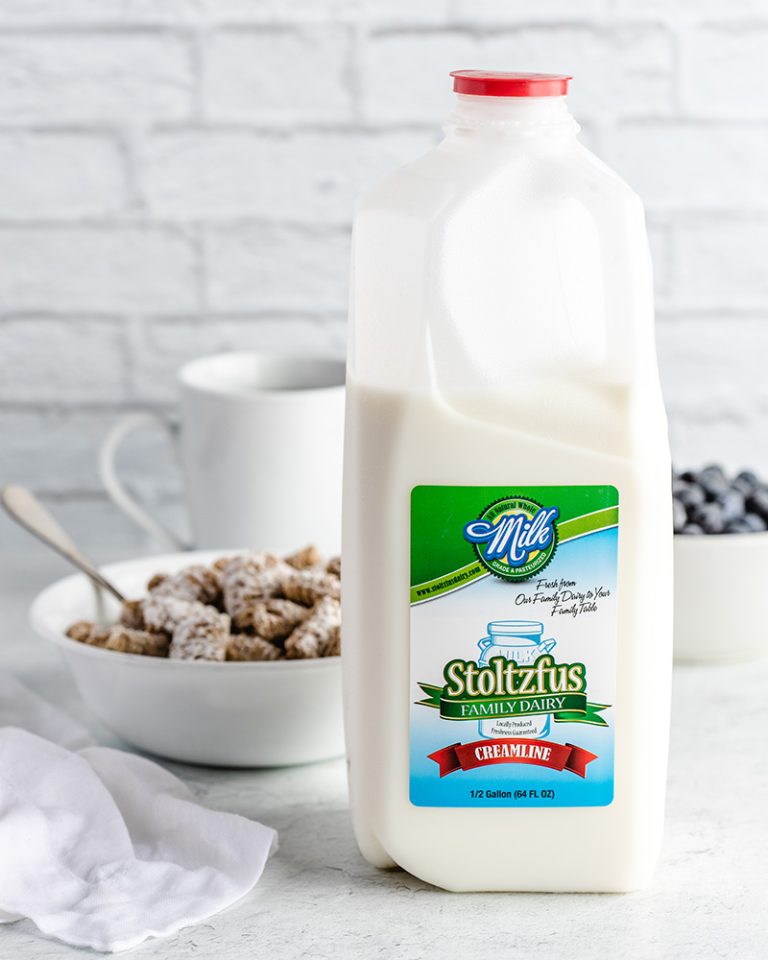Creamline Whole Milk Half Gallon Stoltzfus Family Dairy