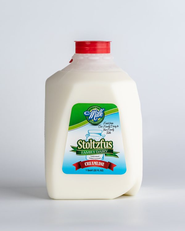 creamline milk quart