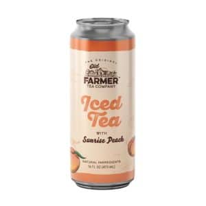 Iced Tea with Sunrise Peach 16 oz. Can