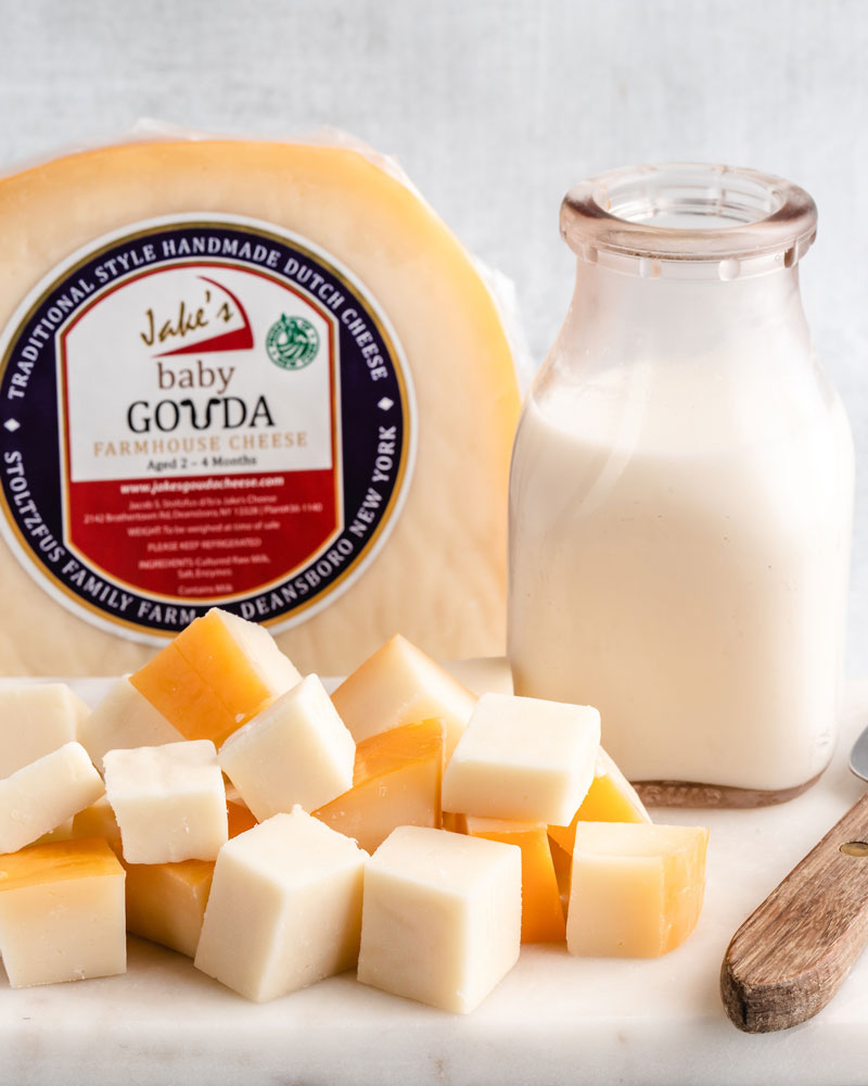 Gouda & Cheddar Cheeses Stoltzfus Family Dairy