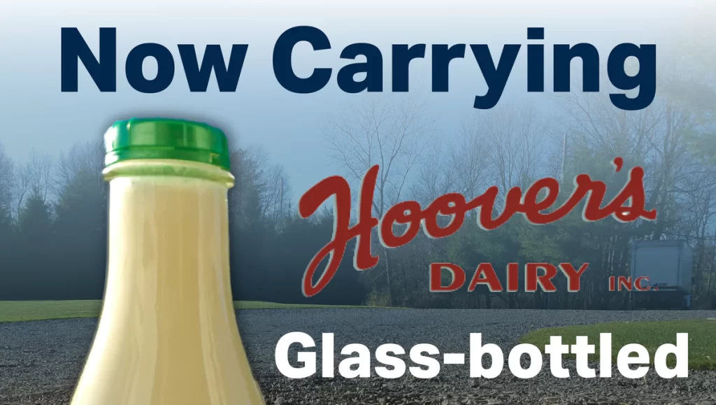 Hoover's Dairy eggnog