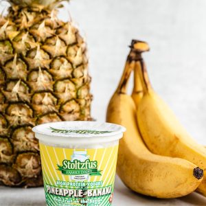 pineapple-banana yogurt 6 oz.