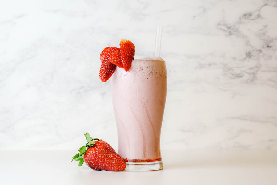 graphics for strawberry yogurt smoothie