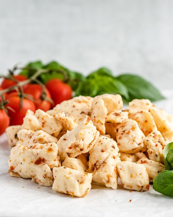 tomato basil cheese curds