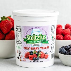 very berry yogurt 32 oz.